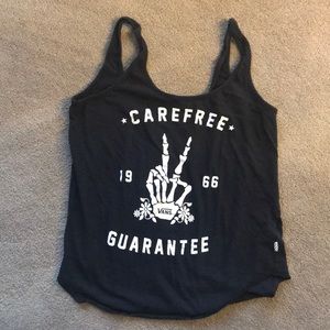 Vans black tank top